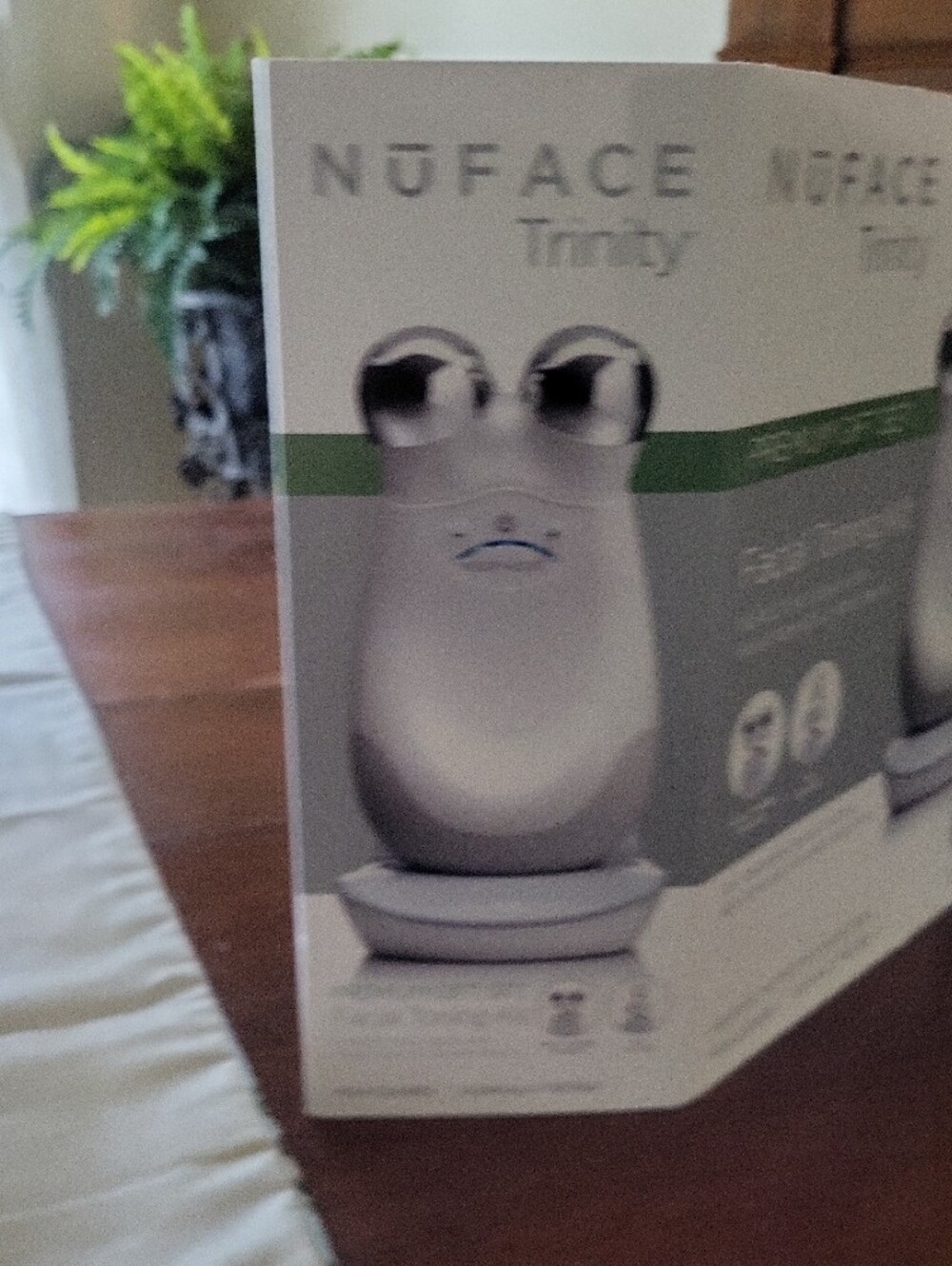 Nuface Trinity Facial Toning Kit In White And Silver View 6